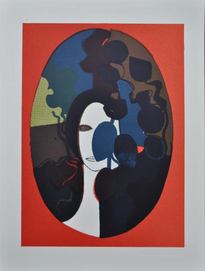André MINAUX : Portraits et scènes de vie, 6 Lithographies originales, 1962 2