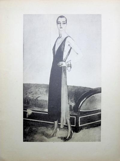 Kees VAN DONGEN : Elégante élancée, Gravure signée 2