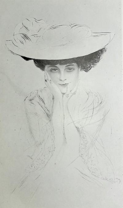 Paul César HELLEU : Anna de Noailles, Héliogravure 2