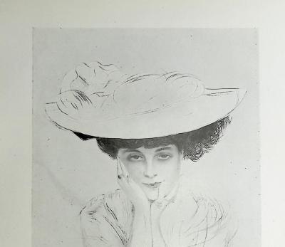 Paul César HELLEU : Anna de Noailles, Héliogravure 2