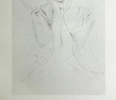 Paul César HELLEU : Anna de Noailles, Héliogravure 2