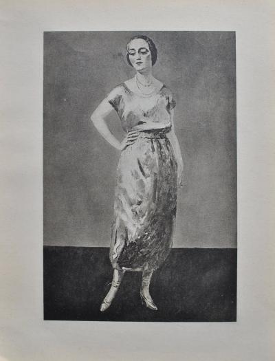 Kees VAN DONGEN : Modèle timide, Gravure signée 2
