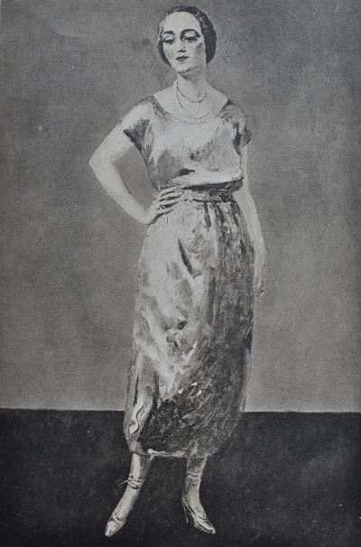 Kees VAN DONGEN : Modèle timide, Gravure signée 2