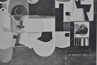 LE CORBUSIER : Nature morte aux nombreux objets, héliogravure signée, 1938 2