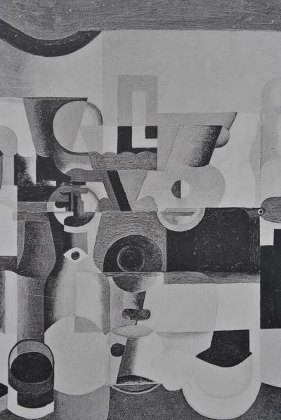 LE CORBUSIER : Nature morte aux nombreux objets, héliogravure signée, 1938 2