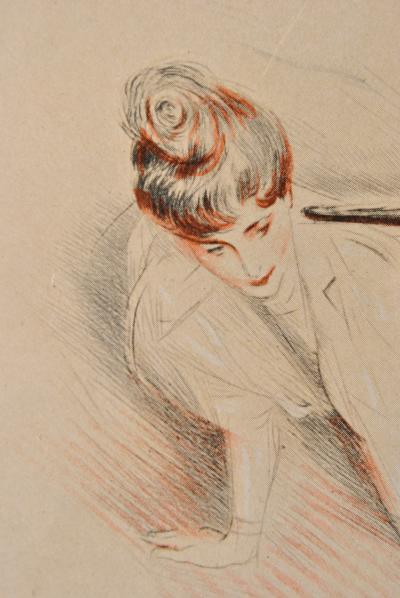 Paul César HELLEU : La partie de cache-cache, Héliogravure 2