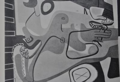 LE CORBUSIER : le tronc d’arbre, héliogravure signée, 1938 2