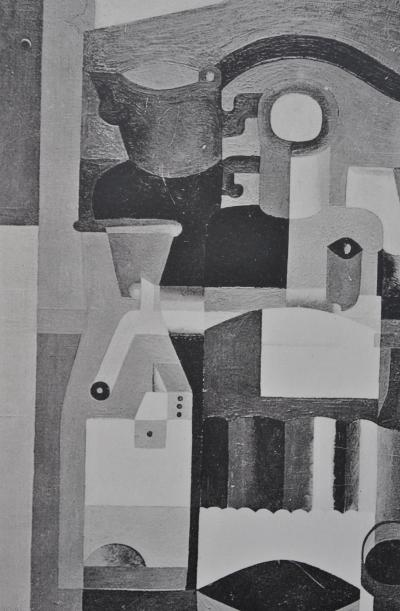 LE CORBUSIER : Nature morte aux nombreux objets, héliogravure signée, 1938 2