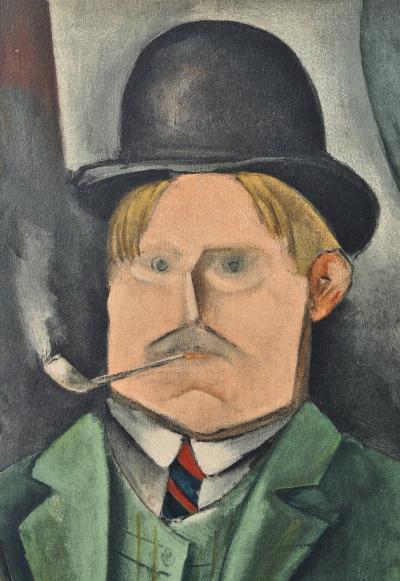 Maurice de Vlaminck : Autoportrait, Lithographie signée 2