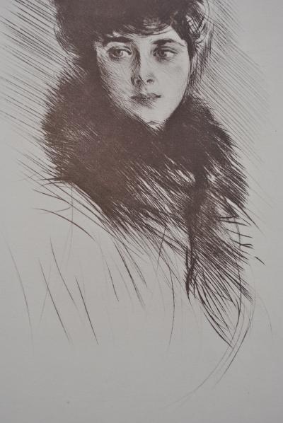 Paul César HELLEU : La comtesse de San Maritno, Héliogravure, 1913 2