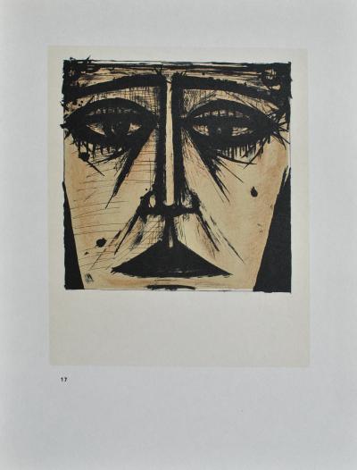Bernard BUFFET : Visages, 7+1 Lithographies, 1967 2