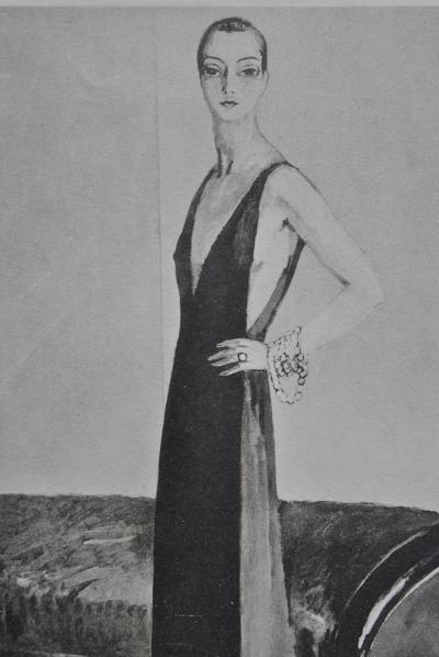 Kees VAN DONGEN : Elégante élancée, Gravure signée 2