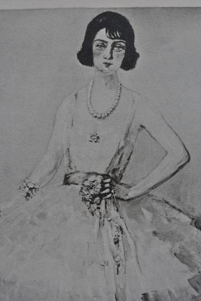Kees VAN DONGEN : Elégante élancée, Gravure signée 2