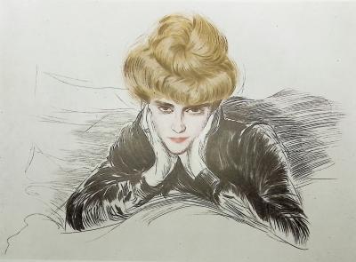 Paul César HELLEU : La duchesse allongée, Héliogravure 2