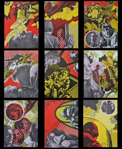 Henri CUECO : Pilote de légende, 9 Lithographies originales, 1967 2