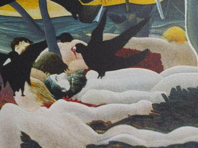 Henri ROUSSEAU (dit le douanier) : La Guerre, Lithographie signée 2
