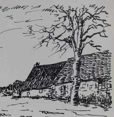 Maurice DE VLAMINCK : Les Challonges, Lithographie originale signée 2