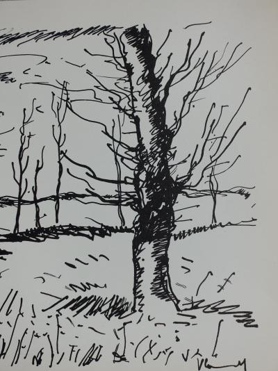Maurice DE VLAMINCK : Vallée de l'Avre, Lithographie originale signée 2