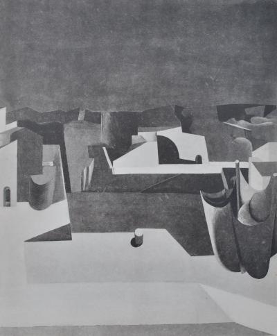 LE CORBUSIER : le port, héliogravure, 1938 2