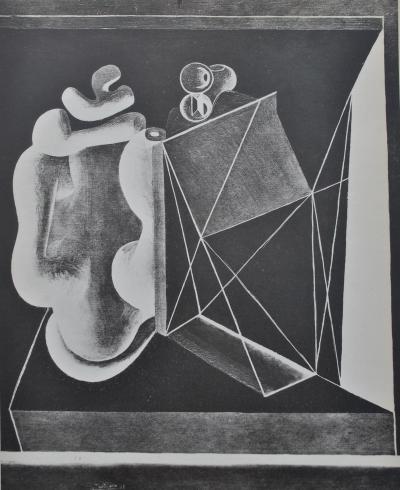LE CORBUSIER : Cruche et Lanterne , héliogravure, 1938 2