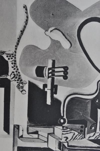 LE CORBUSIER : Danseuse, chat et coureur , héliogravure, 1938 2