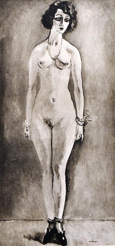 Kees VAN DONGEN : Jeune femme nue en pose, Gravure signée 2