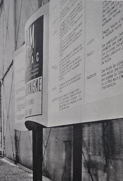 LE CORBUSIER : Pavillon des temps nouveaux - la solidarité, héliogravure, 1938 2