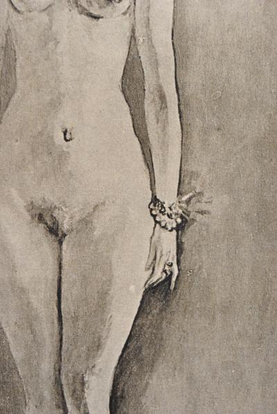 Kees VAN DONGEN : Jeune femme nue en pose, Gravure signée 2