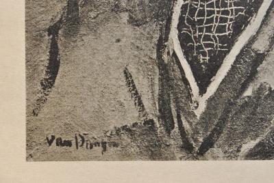 Kees VAN DONGEN : La danseuse de cabaret, Gravure signée 2