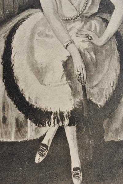 Kees VAN DONGEN : La danseuse de cabaret, Gravure signée 2