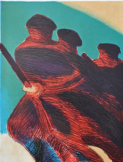 Roger MUHL : Résistance, 6 Lithographies originales, 1962 2