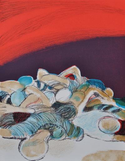 Roger MUHL : Résistance, 6 Lithographies originales, 1962 2