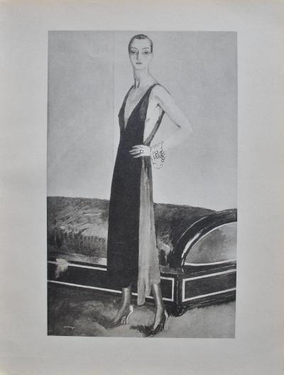 Kees VAN DONGEN : Elégante élancée, Gravure signée 2