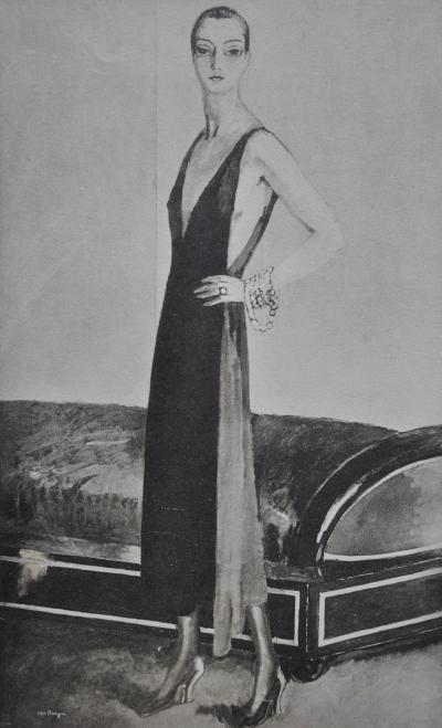 Kees VAN DONGEN : Elégante élancée, Gravure signée 2