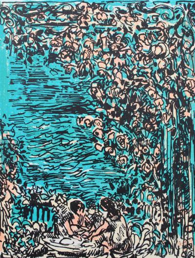 André COTTAVOZ : Vision du Paradis, 6 Lithographies originales, 1962 2