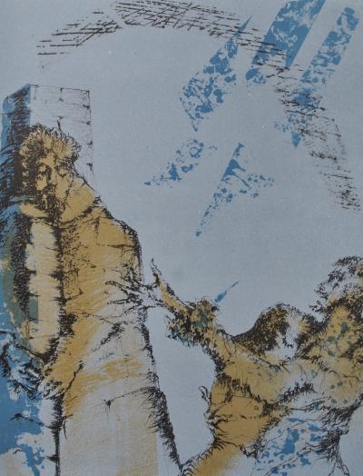 Luc SIMON : Les révoltés, 6 Lithographies originales, 1962 2