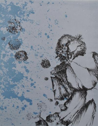 Luc SIMON : Les révoltés, 6 Lithographies originales, 1962 2