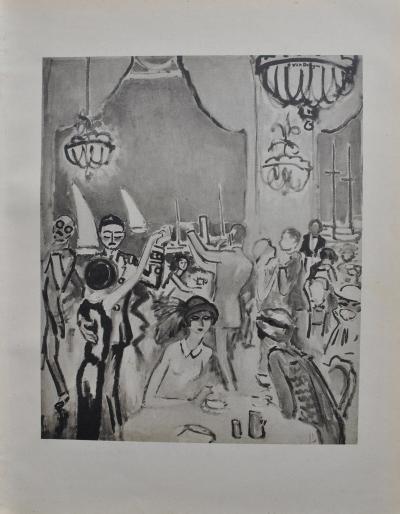 Kees VAN DONGEN : Les trois muses, Gravure 2