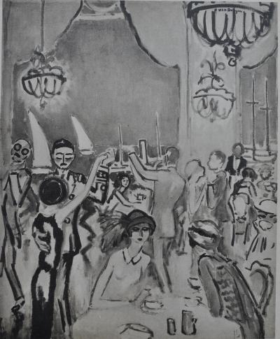 Kees VAN DONGEN : Les trois muses, Gravure 2