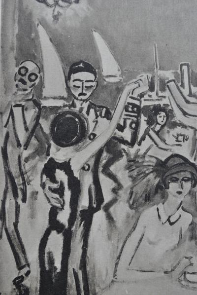 Kees VAN DONGEN : Les trois muses, Gravure 2