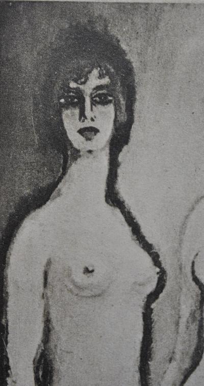 Kees VAN DONGEN : Les trois muses, Gravure 2