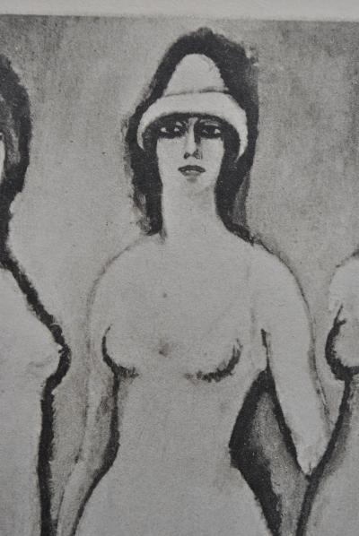 Kees VAN DONGEN : Les trois muses, Gravure 2