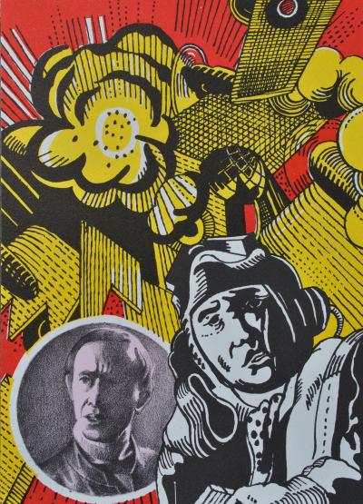 Henri CUECO : Pilote de légende, 9 Lithographies originales, 1967 2