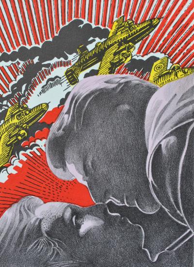 Henri CUECO : Pilote de légende, 9 Lithographies originales, 1967 2