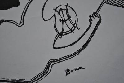 Bona de MANDIARGUES : Rose révolutionnaire, affiche Mai 68 originale 2
