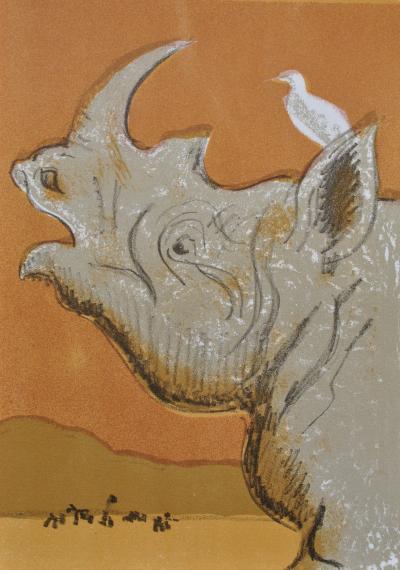 Maurice MOURLOT : Le Lion, 9 Lithographies originales, 1972 2