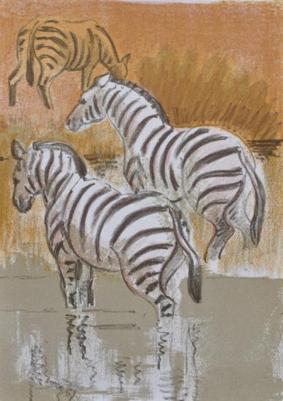 Maurice MOURLOT : Le Lion, 9 Lithographies originales, 1972 2
