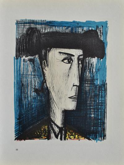Bernard BUFFET : Visages, 7+1 Lithographies, 1967 2