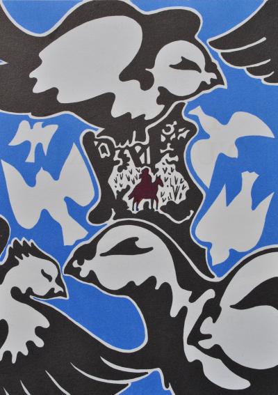 Pierre SORLIER : La fin des temps, 9 Lithographies originales, 1972 2