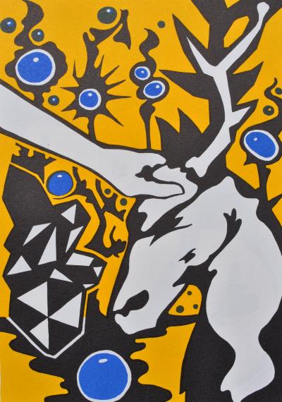 Pierre SORLIER : La fin des temps, 9 Lithographies originales, 1972 2